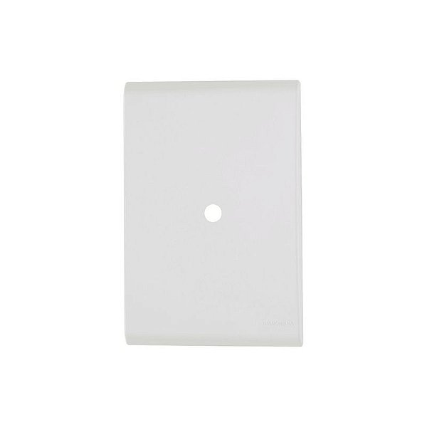 Placa/suporte 4x2 com 1 Furo 9,5 Mm Liz Branca