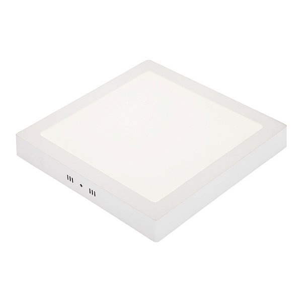 Plafon Sobrepor 18w Branco 6500k Quadrado