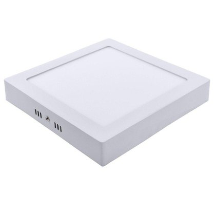 Plafon Sobrepor 24w Branco 6500k Quadrado