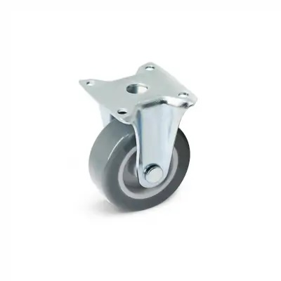 Rodizio Fixo Placa 2" 30kg Leve Schioppa