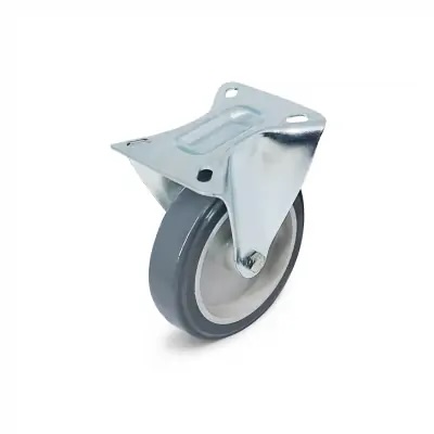 Rodizio Fixo Placa 5" 75kg Schioppa