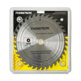 Serra Circular P/ Madeira 235mm 9.1/4 X 24d Thompson