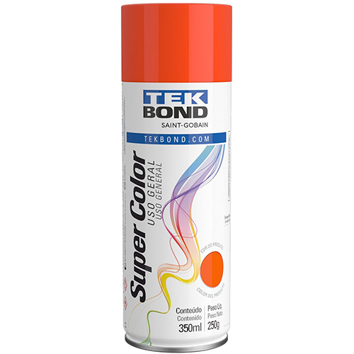 Spray Geral Laranja 350ml Tekbond