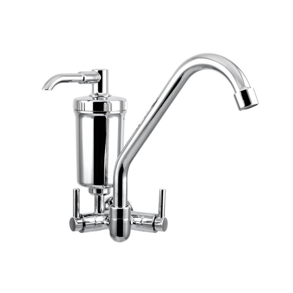 Torneira C/ Filtro Cozinha Parede. Bica Movel 1/4v Alfa