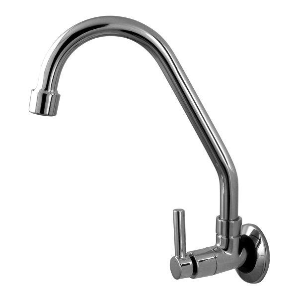 Torneira Cozinha Parede Bica Movel 1/4 Volta Alfa