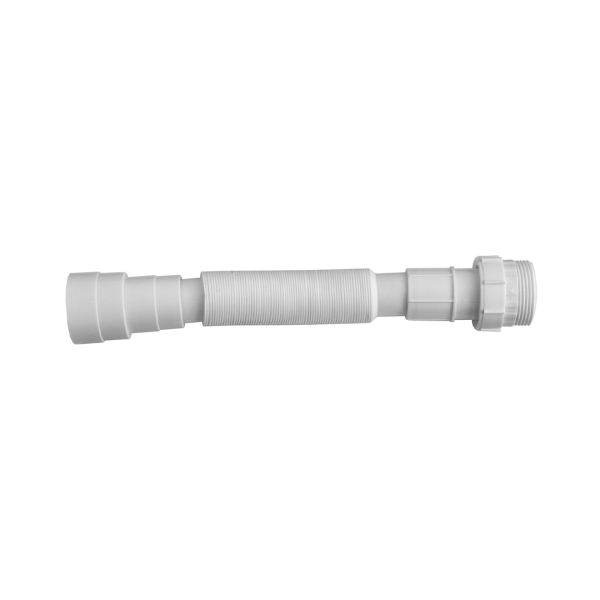 Tubo Extensivel Universal Sanfonado Branco