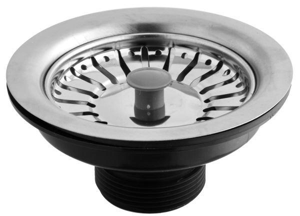 Valvula Americana Inox C/cestinha S/unho 4.1/2"X1.1/2"