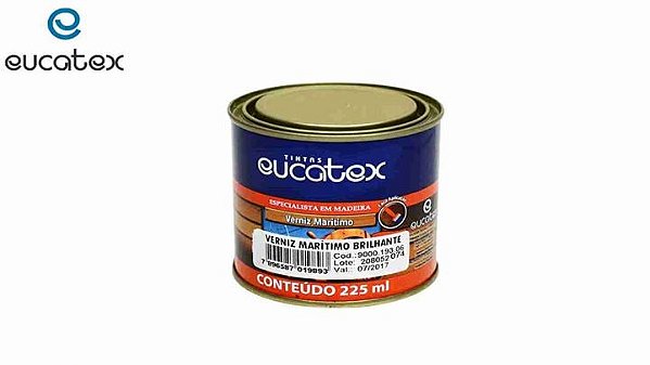 Verniz Maritimo Brilhante (A) 225ml Eucatex