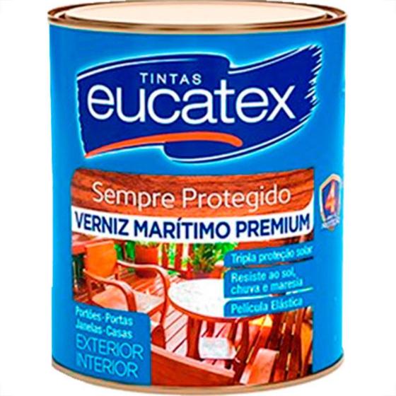 Verniz Maritimo Brilhante (B) 900ml Eucatex