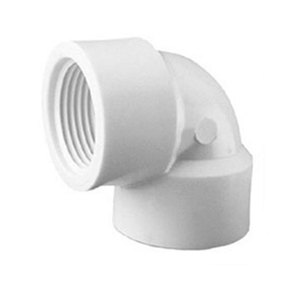 Cotovelo Branco Rosca 90 X 3/4 Amanco