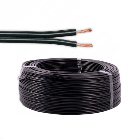 Fio Cabo Paralelo 2 X 2,5mm Preto (Vendido por Metro)