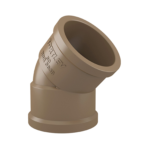 Joelho Soldavel 45 X 25mm Fortlev