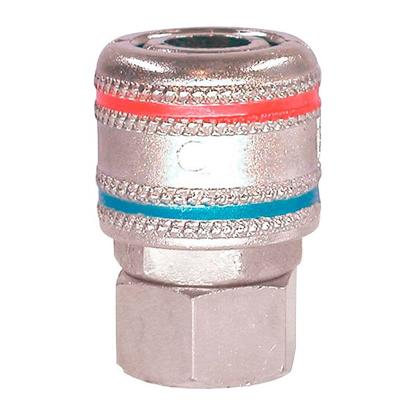 Engate Rapido P/ Ar Femea Cromado 1/2 Schwe