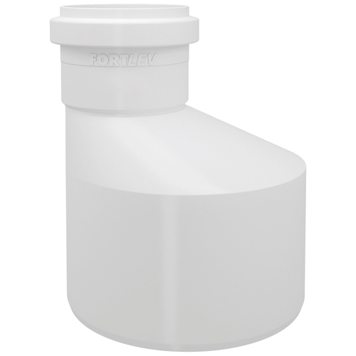 Reducao Excentrica Esgoto 75mm X 50mm Fortlev