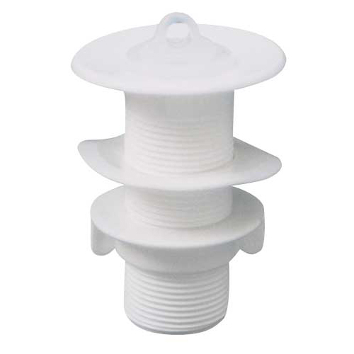 Valvula Plastica Lavatorio S/ladrao Branca