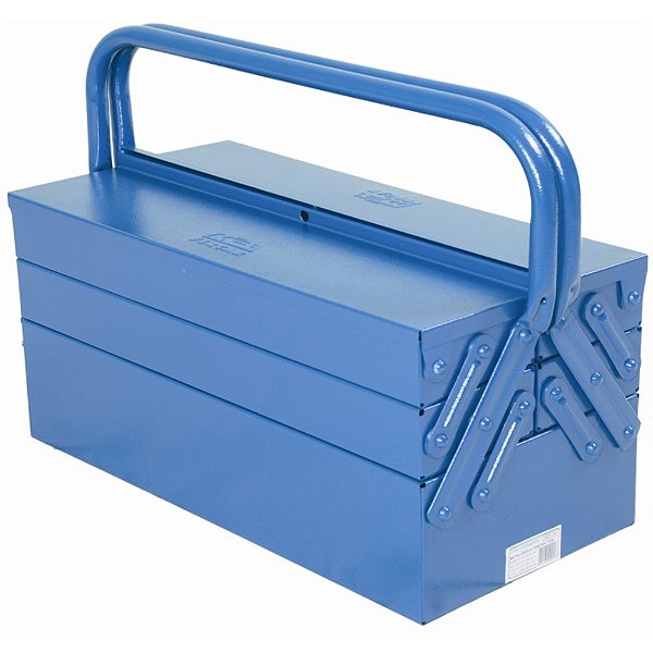 Caixa Ferramentas 5 Gavetas 40x20x21cm Azul Fercar