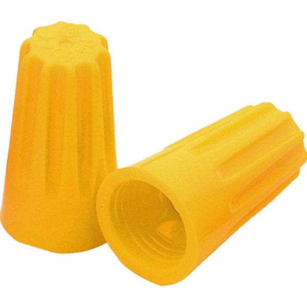 Conector Torcao Ate 10,7mm Amarelo Unitario Asantos