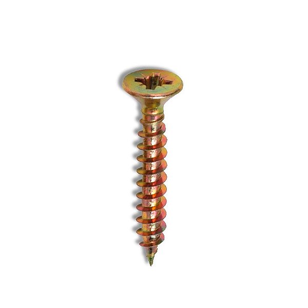 Paraf Chipboard Chata Philips Bicromatizado 5,0x60mm (Icx) (Cento)