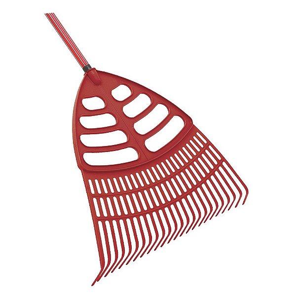 Vassoura Grama Plastica 22 Dentes C/ Cabo 6050 Roma