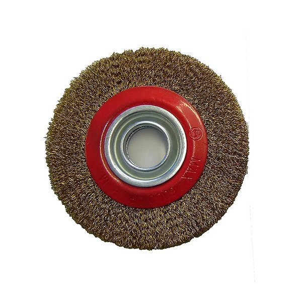 Escova Aco Circular 6" X 1 X 1/2 Disflex