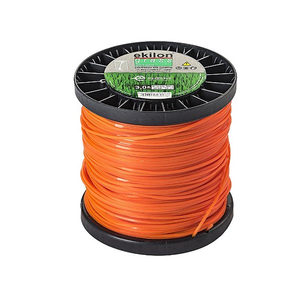 Fio Nylon 2,7mm Quadrado Universal Ekilon Metro