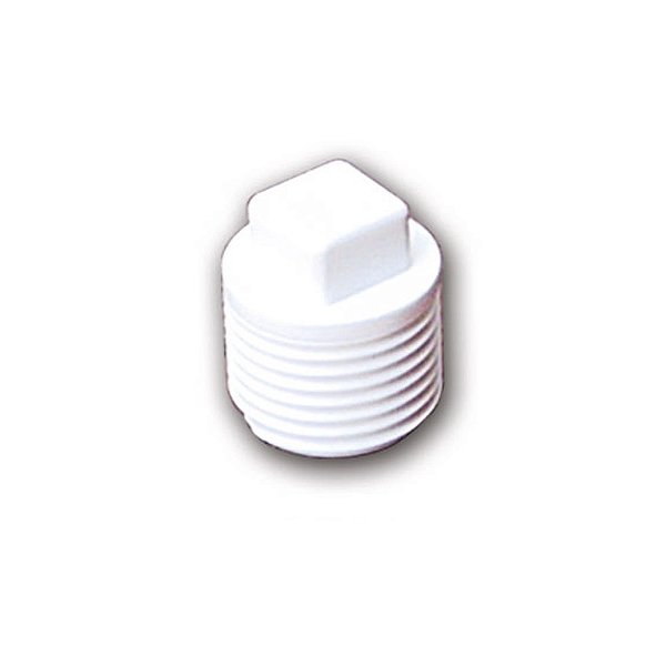 Plug C/ Rosca 1/2" Branco Grap