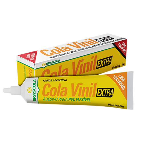 Cola Vinil 75g Bisnaga Brascola