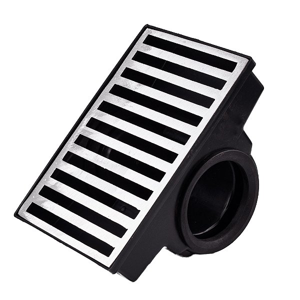 Caixa Coletora Pluvial 20x30 Cm Preta