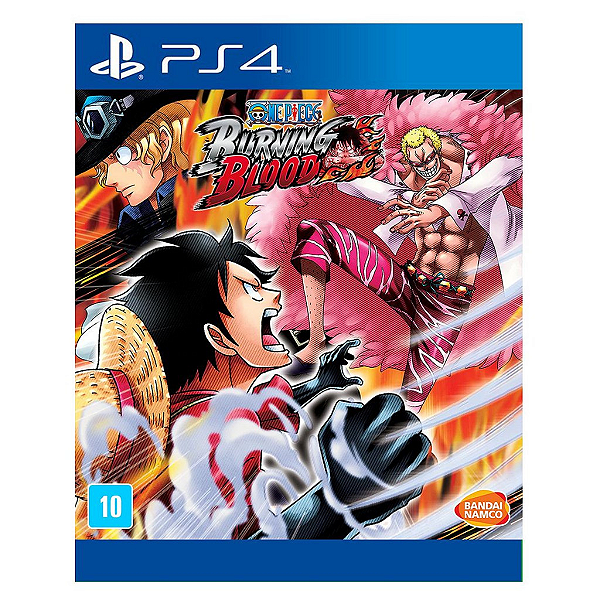 Jogo One Piece Burning Blood - PS4 Mídia Digital