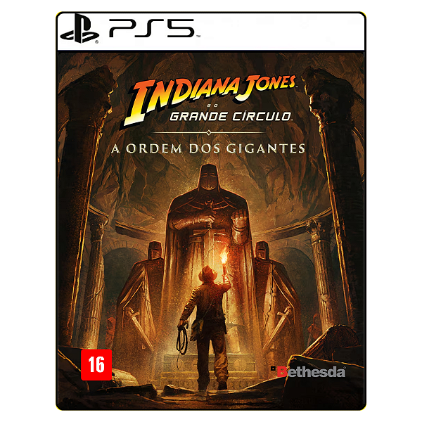 Jogo Indiana Jones e o Grande Círculo: A Ordem dos Gigantes DLC - PS5 Mídia Digital