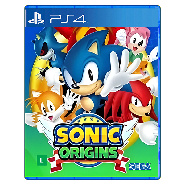 Jogo Sonic Origins - PS4 Mídia Digital