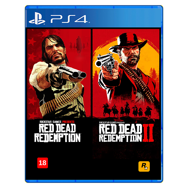 Jogo Red Dead Redemption & Red Dead Redemption 2 Bundle - PS4 Mídia Digital