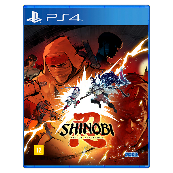 Jogo SHINOBI Art of Vengeance - PS4 Mídia Digital