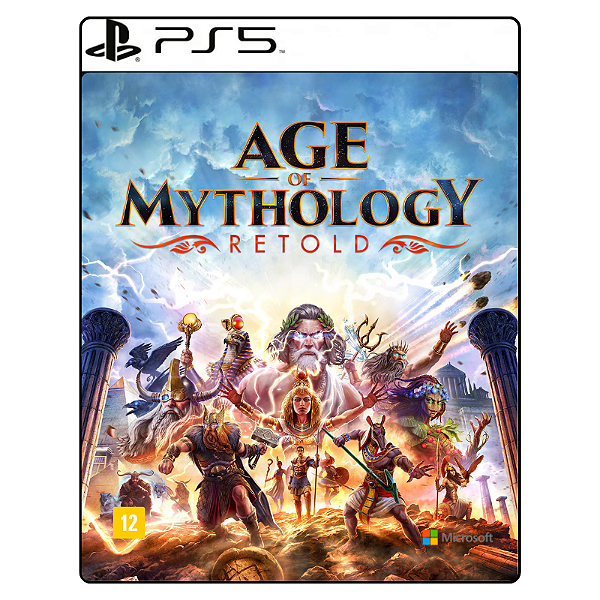 Jogo Age of Mythology Retold - PS5 Mídia Digital