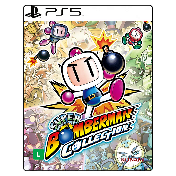 Jogo SUPER BOMBERMAN COLLECTION - PS5 Mídia Digital