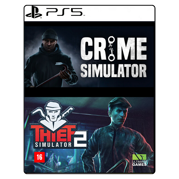 Jogo Crime Simulator x Thief Simulator 2 - PS5 Mídia Digital