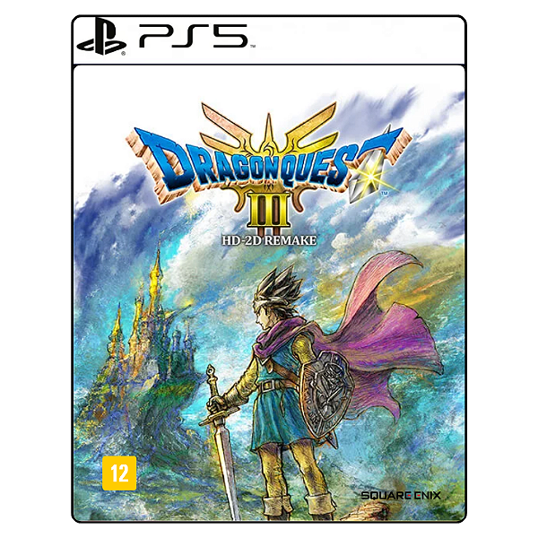 Jogo DRAGON QUEST III HD-2D Remake - PS5 Mídia Digital