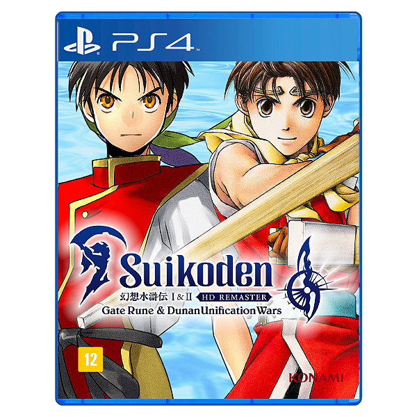 Jogo Suikoden I&II HD Remaster Gate Rune and Dunan Unification - PS4 Mídia Digital