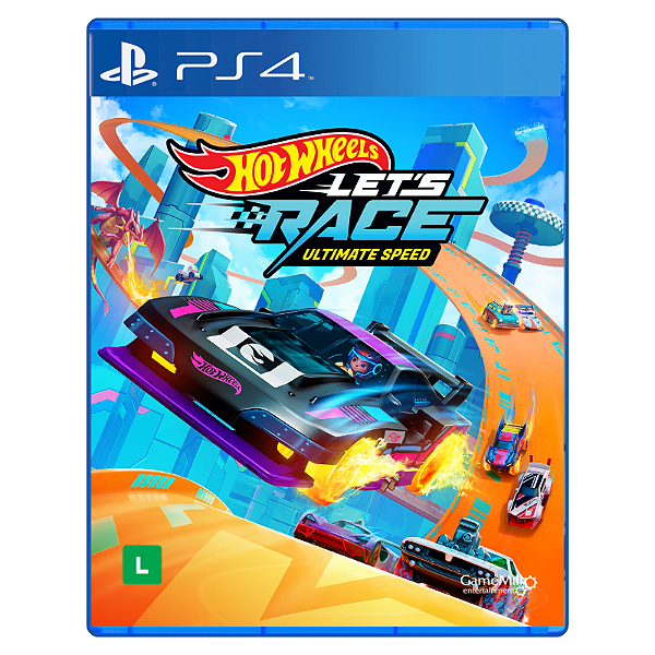 Jogo Hot Wheels Let's Race™: Ultimate Speed - PS4 Mídia Digital