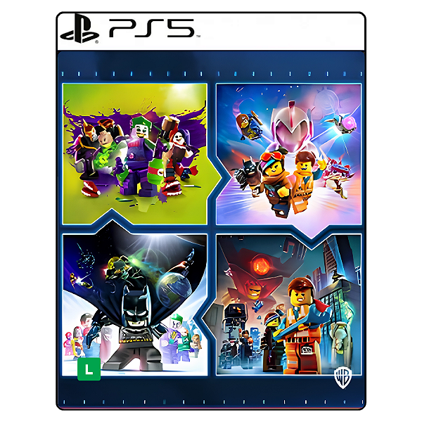 Jogo Conjunto de Jogos LEGO® - PS5 Mídia Digital