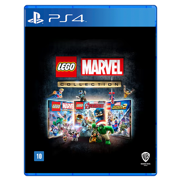 Jogo Coleção LEGO® Marvel - PS4 Mídia Digital