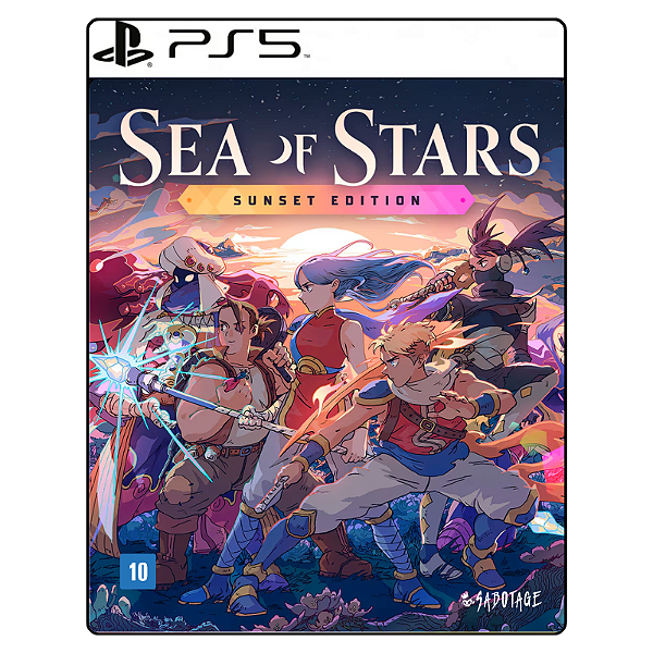 Jogo Sea of Stars: Sunset Edition - PS5 Mídia Digital