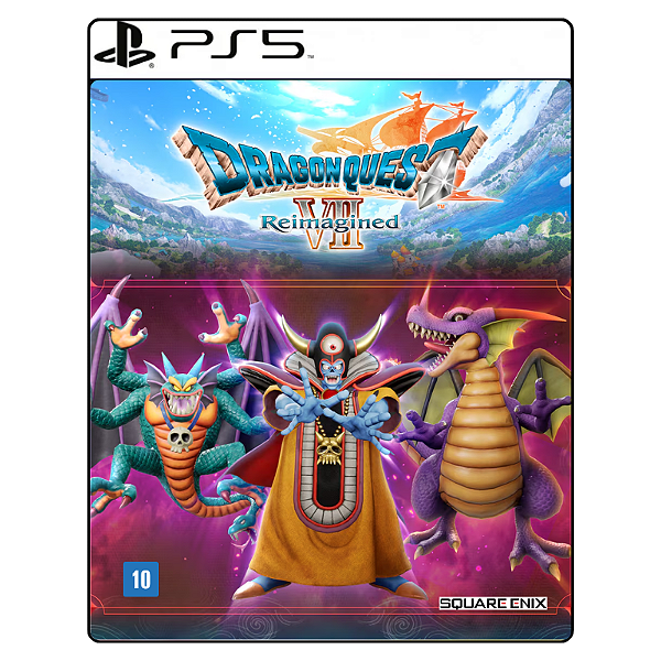 Jogo DRAGON QUEST VII Reimagined - PS5 Mídia Digital