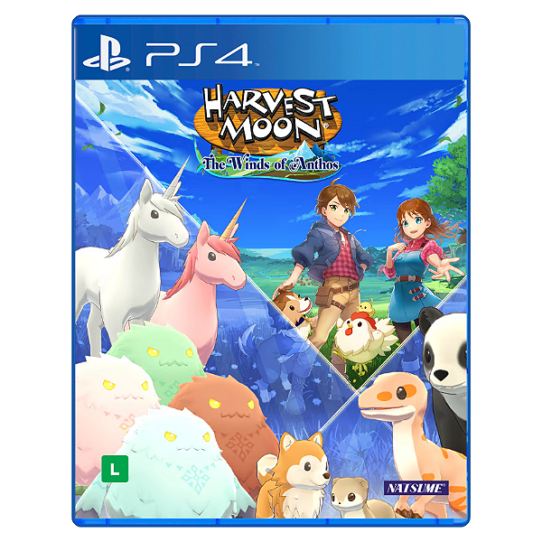 Jogo Harvest Moon: The Winds of Anthos - PS4 Mídia Digital