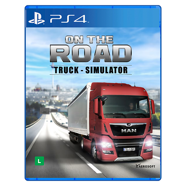 Jogo ON THE ROAD - The Truck Simulator - PS4 Mídia Digital