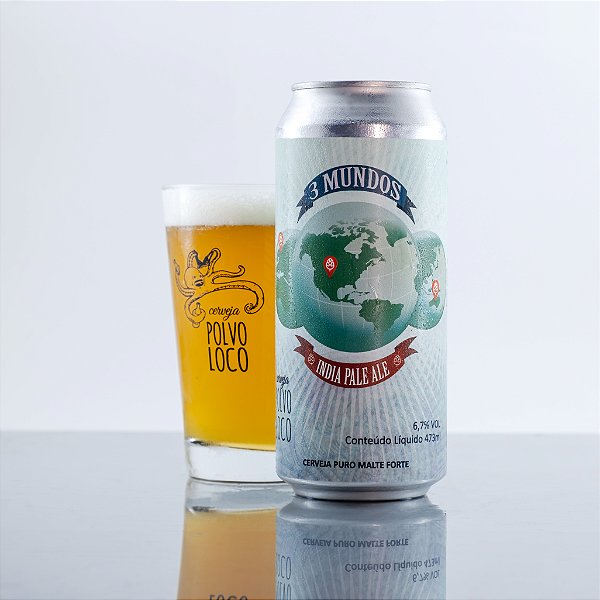 Chopp IPA 3 mundos Polvo Loco