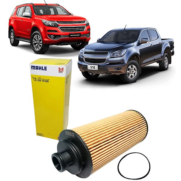 FILTRO DE ÓLEO LUBRIFICANTE S10 TRAILBLAZER 2.8 16V 2012 A 2022