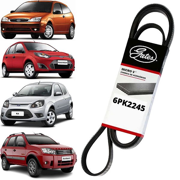 CORREIA MICRO V KA FIESTA 1.0 ECOSPORT COURIER FOCUS 1.6 ZETEC ROCAM AR CONDICIONADO E DIREÇÃO HIDRÁULICA