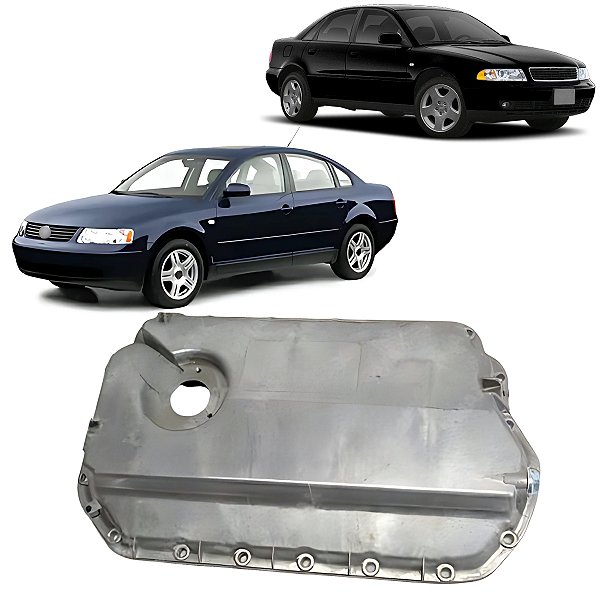 CARTER DE OLEO DO MOTOR C/ FURO A4 2.8 30V V6 1998 A 2000 PASSAT 2.7 2.8 1998 A 2005