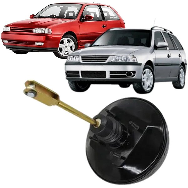 SERVO FREIO HIDROVACUO HASTE GARFO GOL 1995 A 2003 PARATI SAVEIRO SEM FREIO ABS